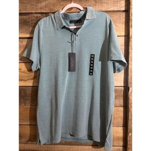 Marc Anthony Mens XXL Polo Shirt Short Sleeve Sage Blue Green New With Tags